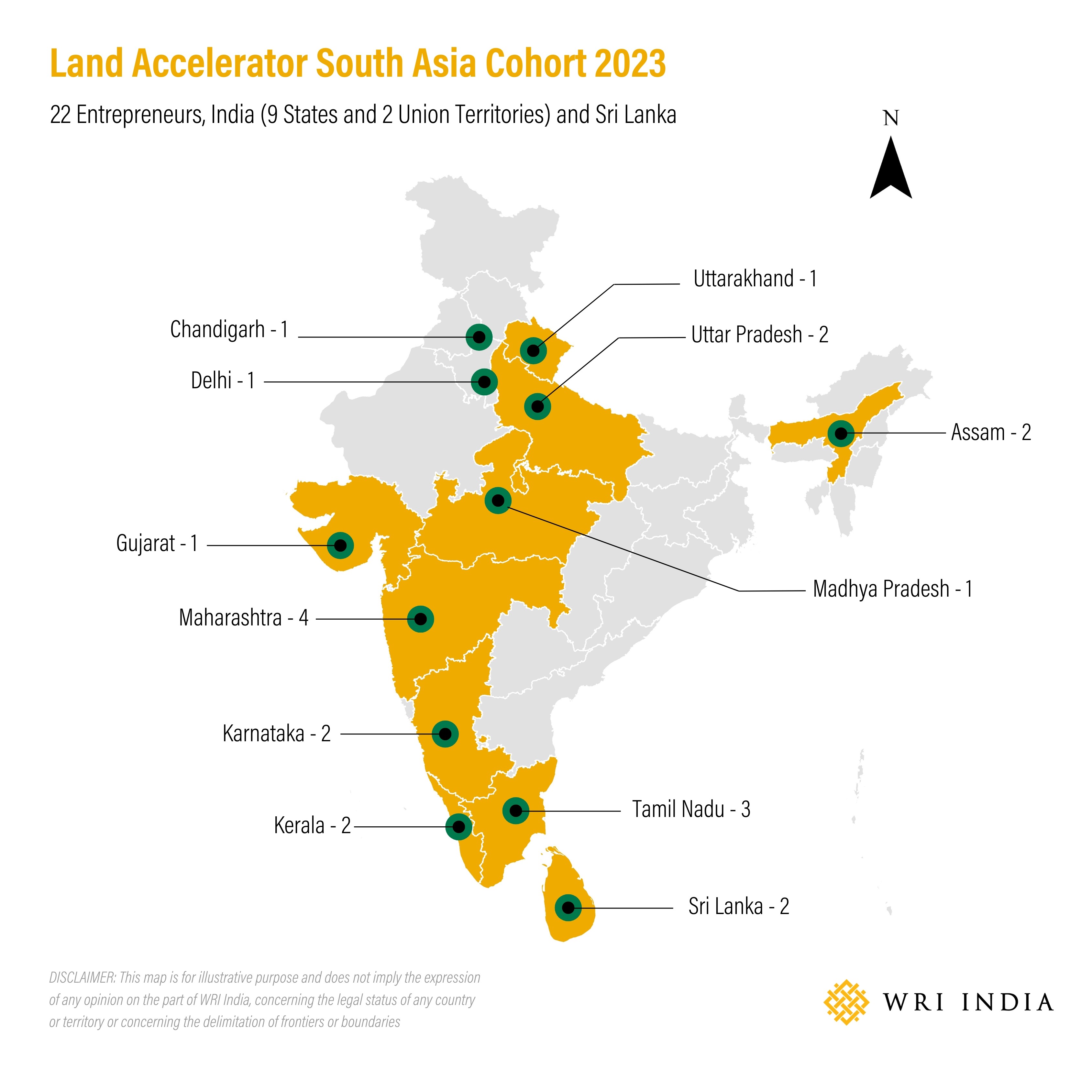 The Land Accelerator South Asia Cohort 2023