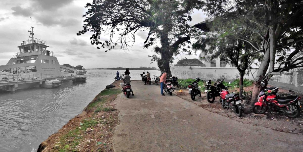 Underutilized open space that caters to disorganized parking