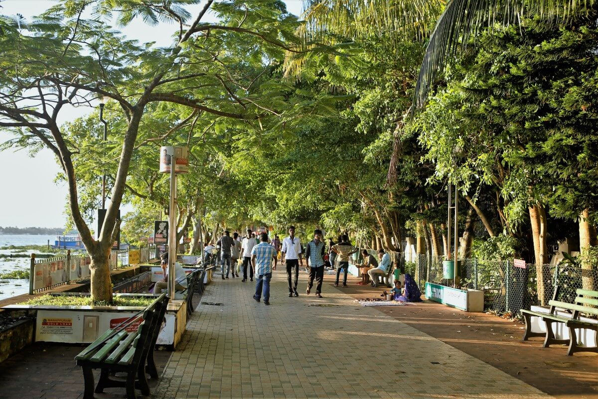 Marine drive in Kochi