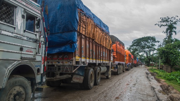 During floods, rural roads in India are often blocked and getting diesel for hospital generators can be challenging. Photo by Makunda Hospital.