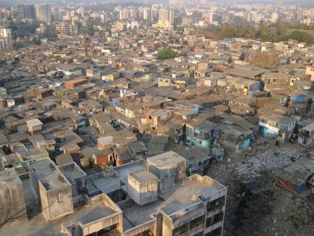 The view of a high density settlement from Gilbert Hill, Andheri, Mumbai. Photo by: Madhav Pai/Flickr The view of a high density settlement from Gilbert Hill, Andheri, Mumbai