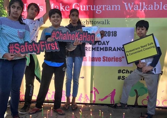 Raahgiri Day started as a small initiative and has since blossomed into a national movement. Now, it celebrates its fifth birthday. Photo by WRI India.