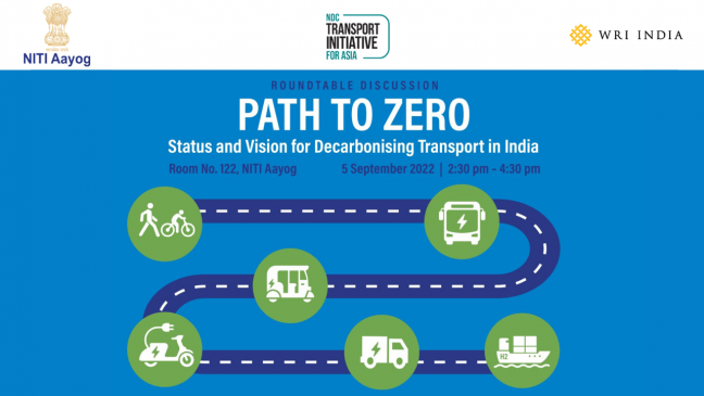 Roundtable on Decarbonising Transport in India Roundtable on Decarbonising Transport in India