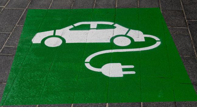Electric Car sign