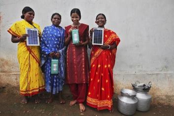 Solar engineers in Tinginaput, India. Photo by Abbie Trayler-Smith/Panos Pictures/Department for International Development